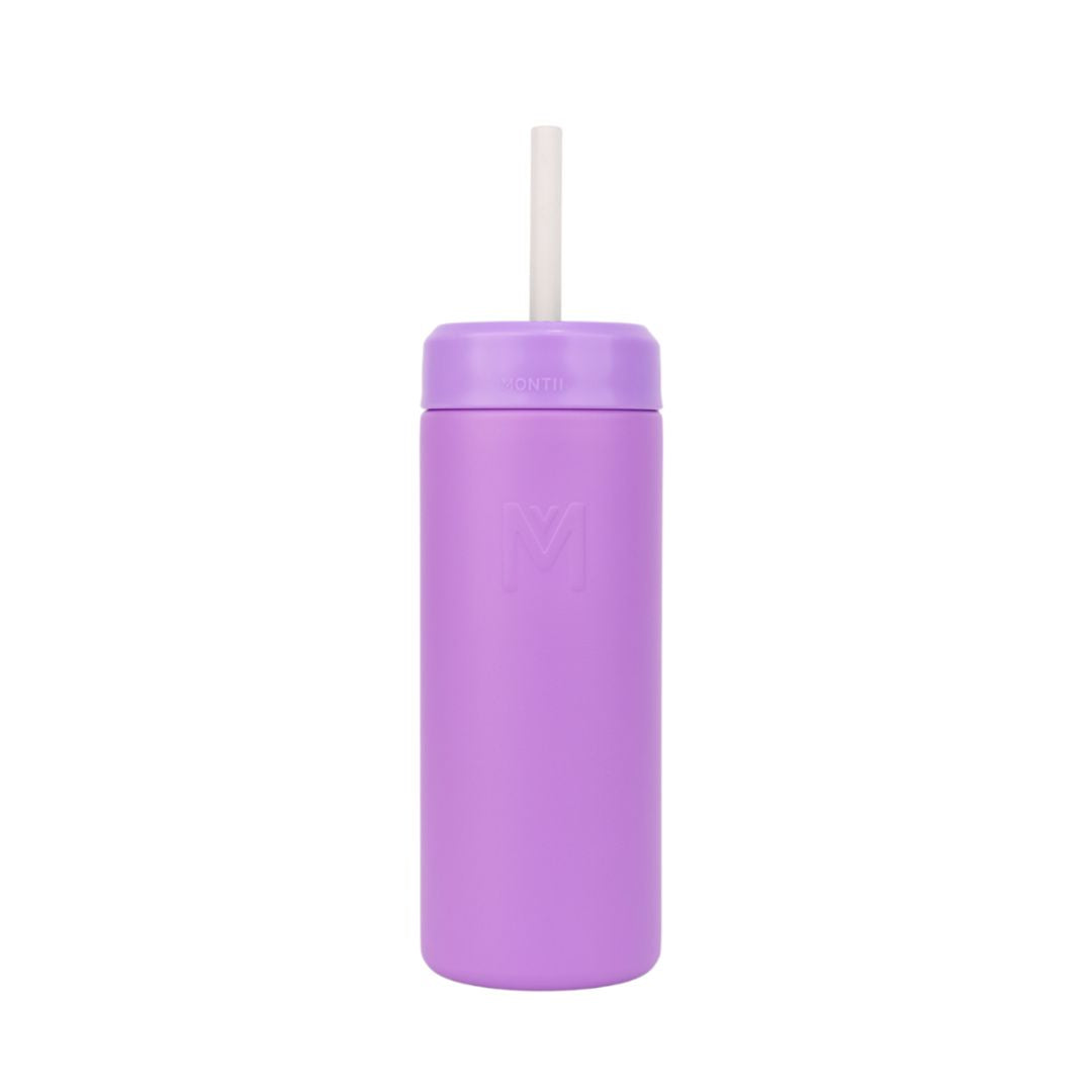 MontiiCo Fusion 475ml Smoothie Cup & Silicone Straw - Dusk