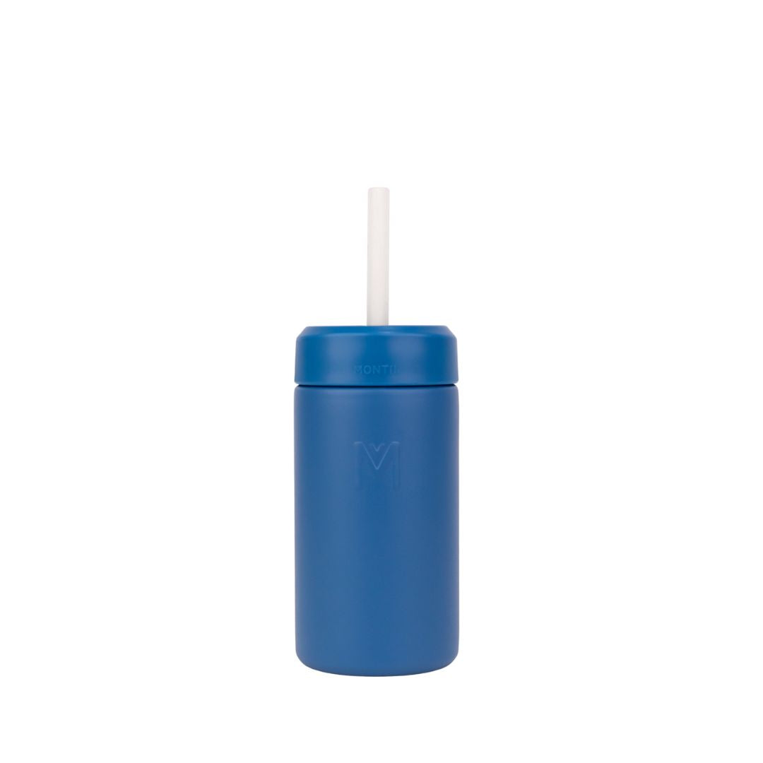 MontiiCo Fusion 350ml Smoothie Cup & Silicone Straw - Reef