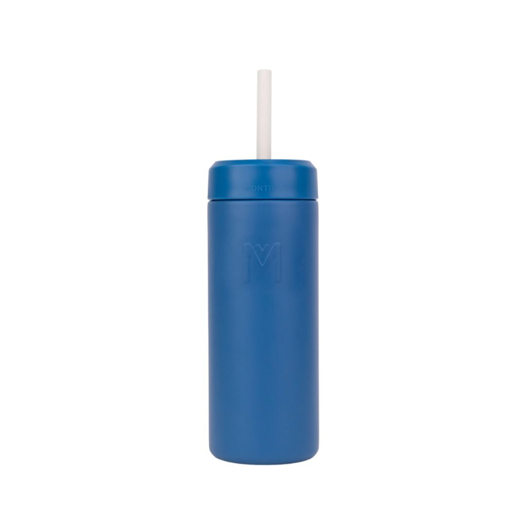 MontiiCo Fusion 475ml Smoothie Cup & Silicone Straw - Reef