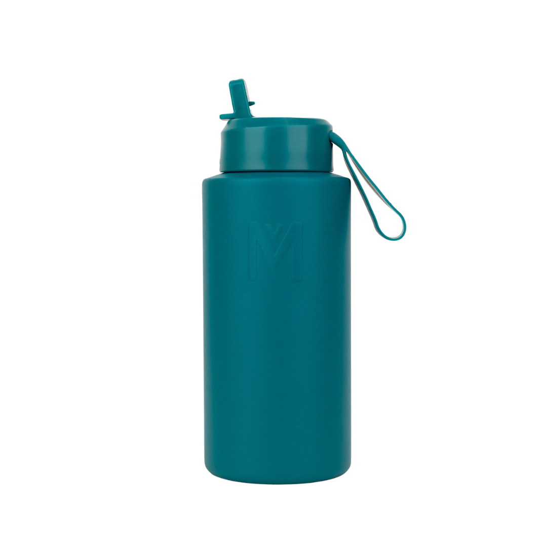 MontiiCo Fusion 1lt Drink Bottle Sipper - Pine