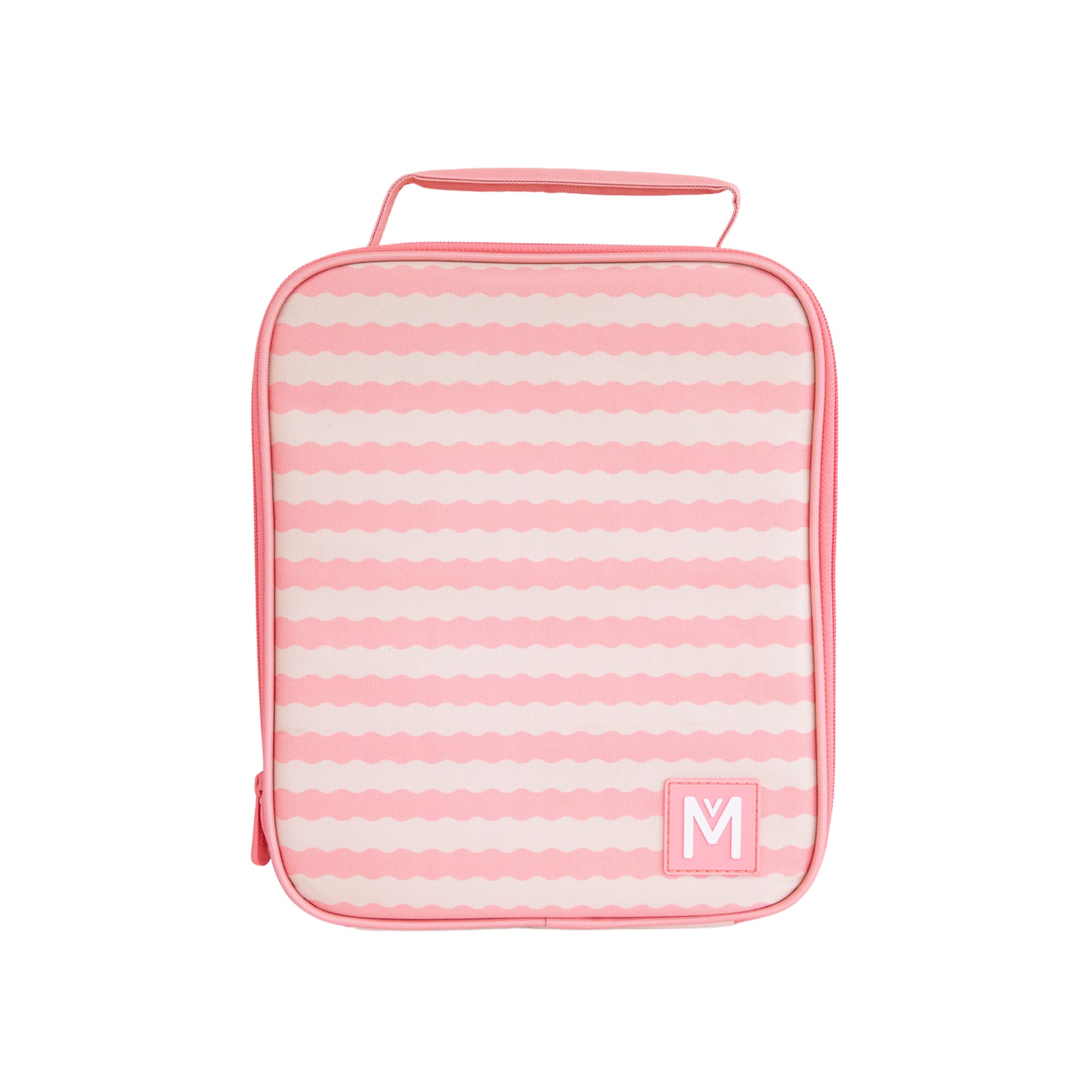 MontiiCo Insulated Lunch Bag - Ripple Camellia