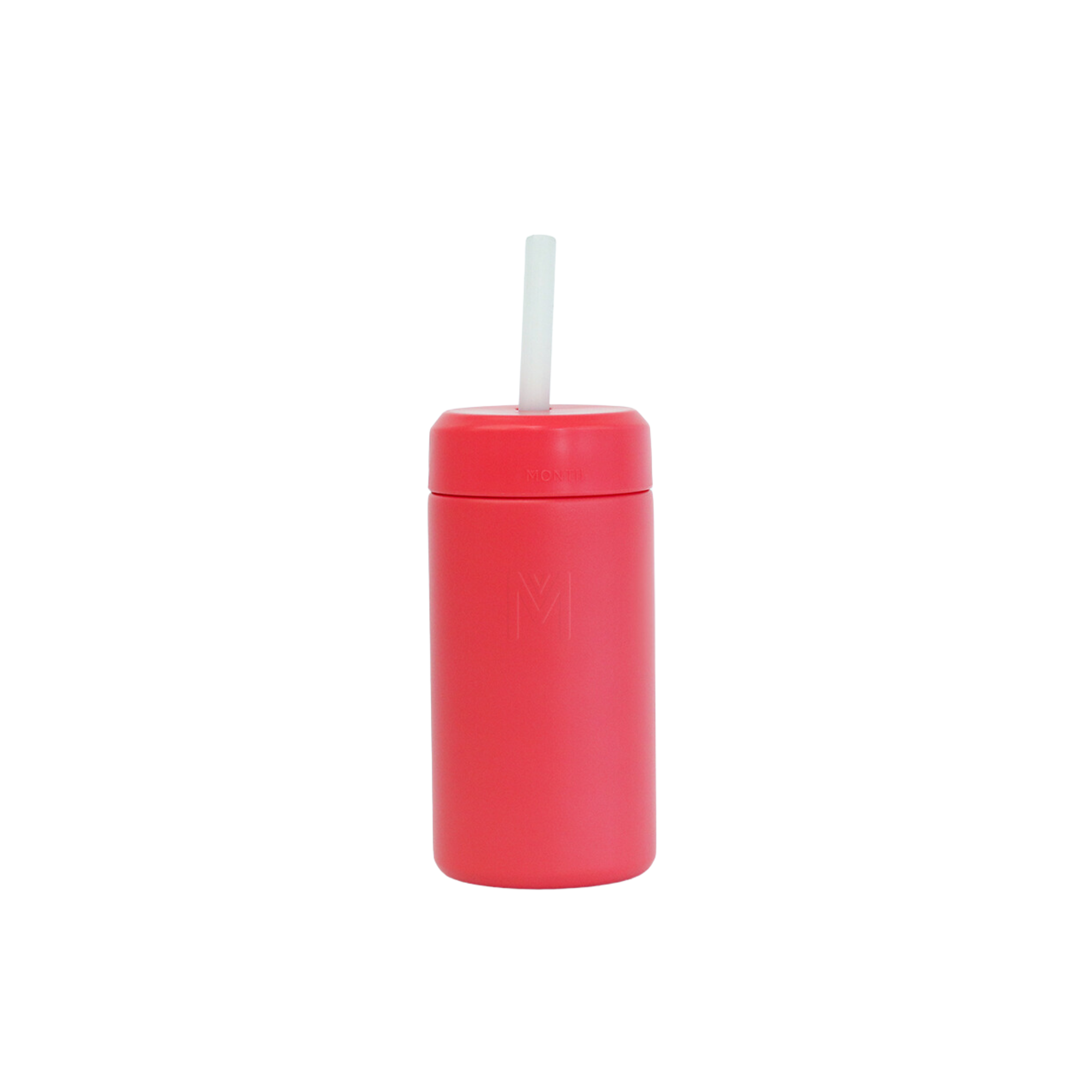 MontiiCo Fusion 350ml Smoothie Cup & Silicone Straw - Watermelon