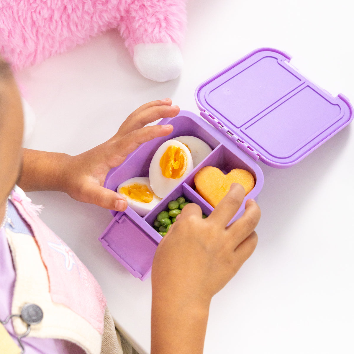 MontiiCo Bento Two Snack Box - Unicorn