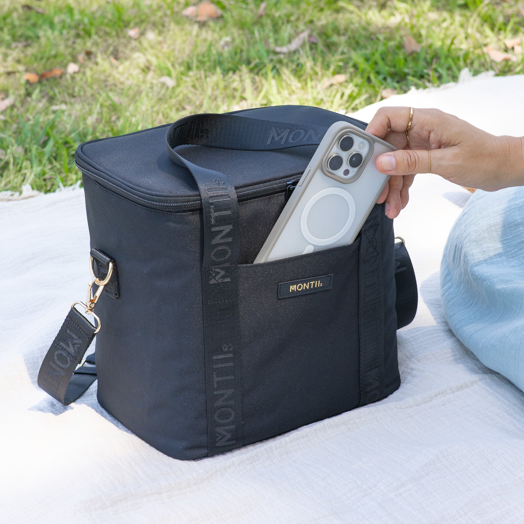 MontiiCo Midi Cooler Bag - Midnight V2
