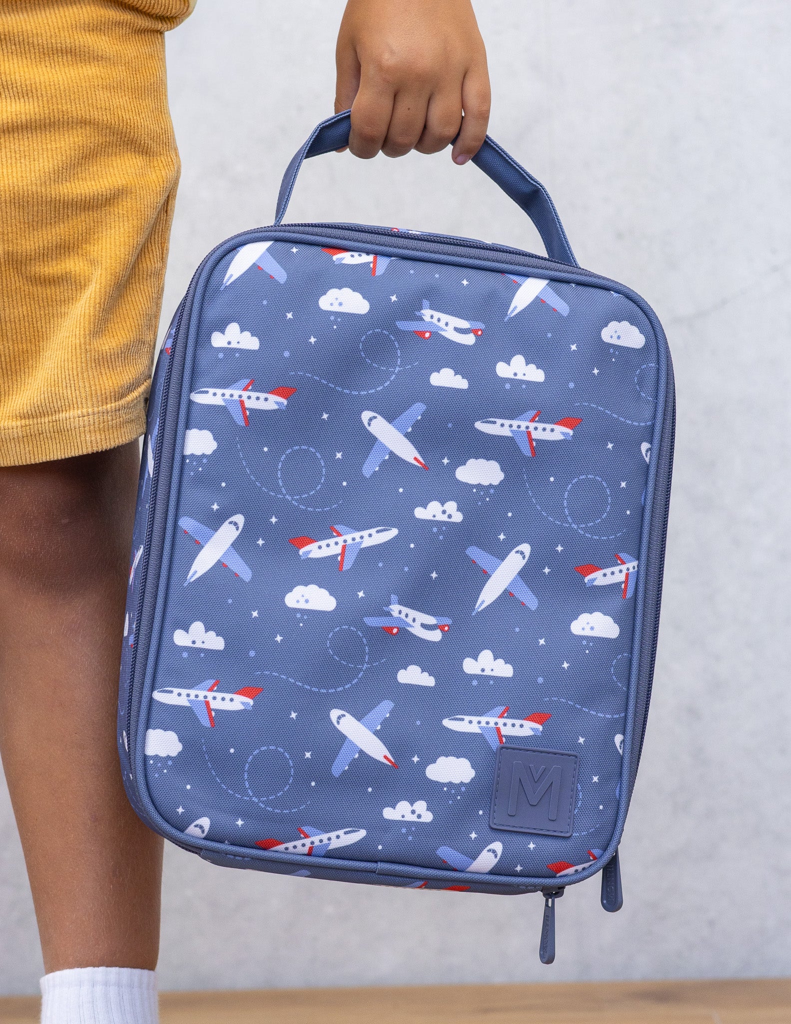 MontiiCo Large Insulated Lunch Bag Jetset