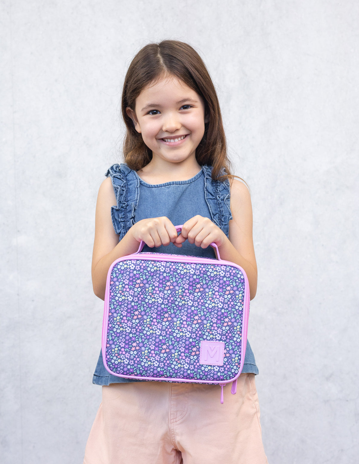 MontiiCo Medium Insulated Lunch Bag Meadow
