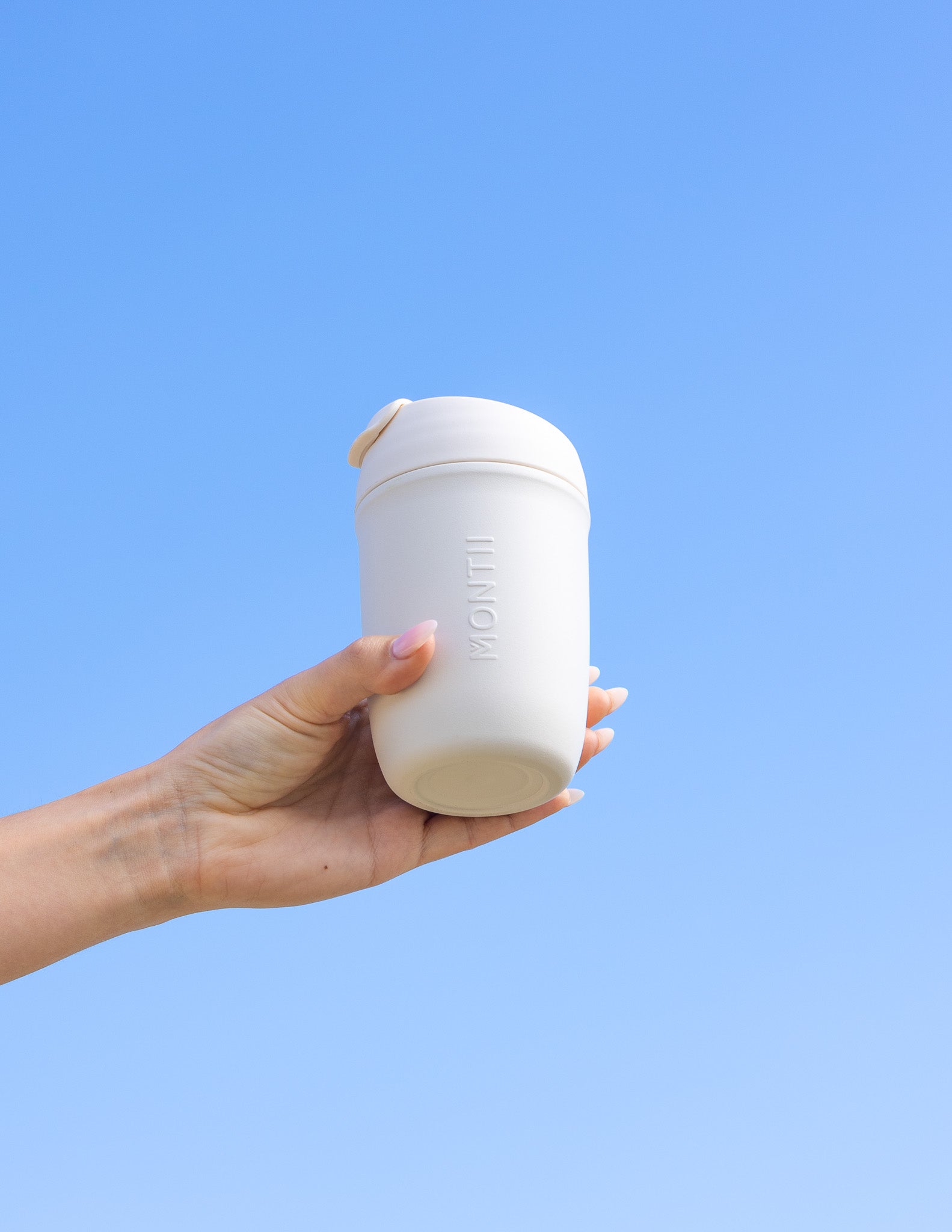 MontiiCo 380ml Coffee Cup - Cream