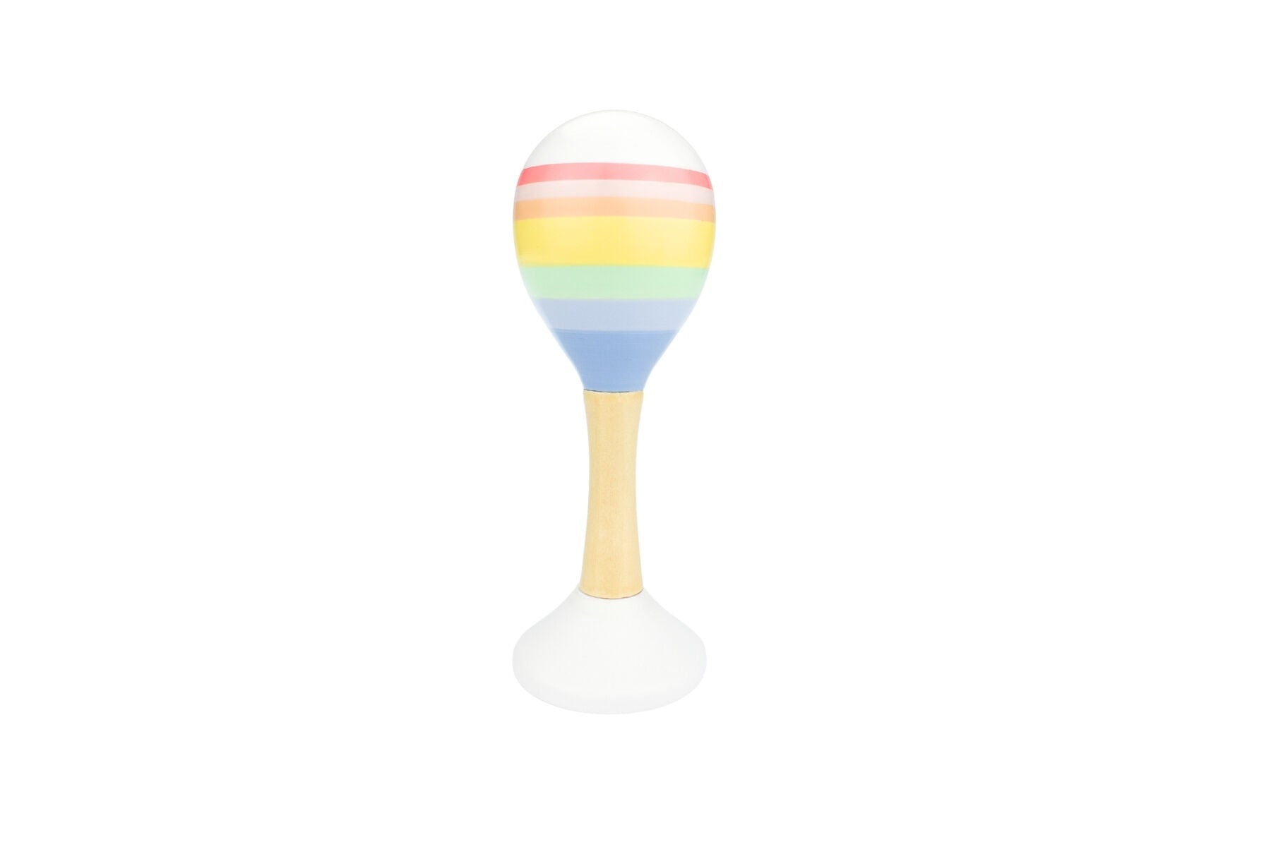Rainbow Wooden Maraca
