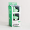 Nestling Stainless Insulated Sip and Straw Cup Sage