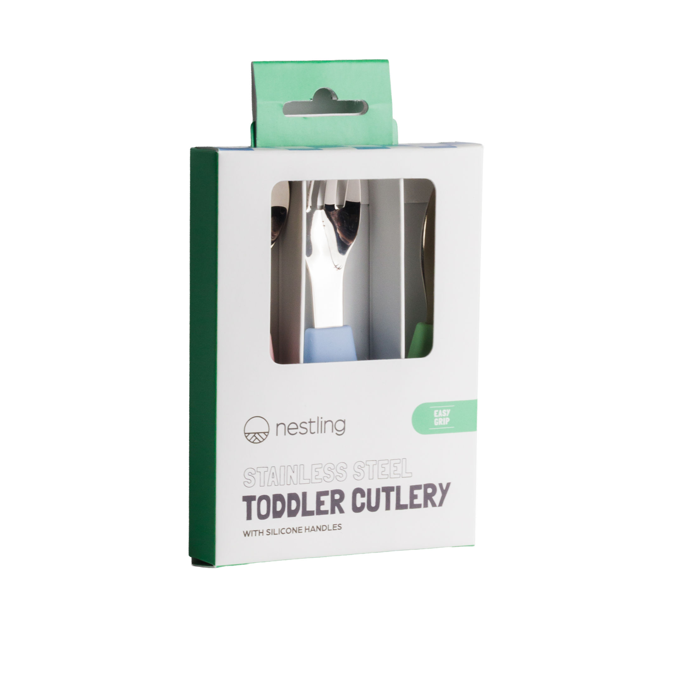 Nestling Toddler Cutlery 3pk Oat