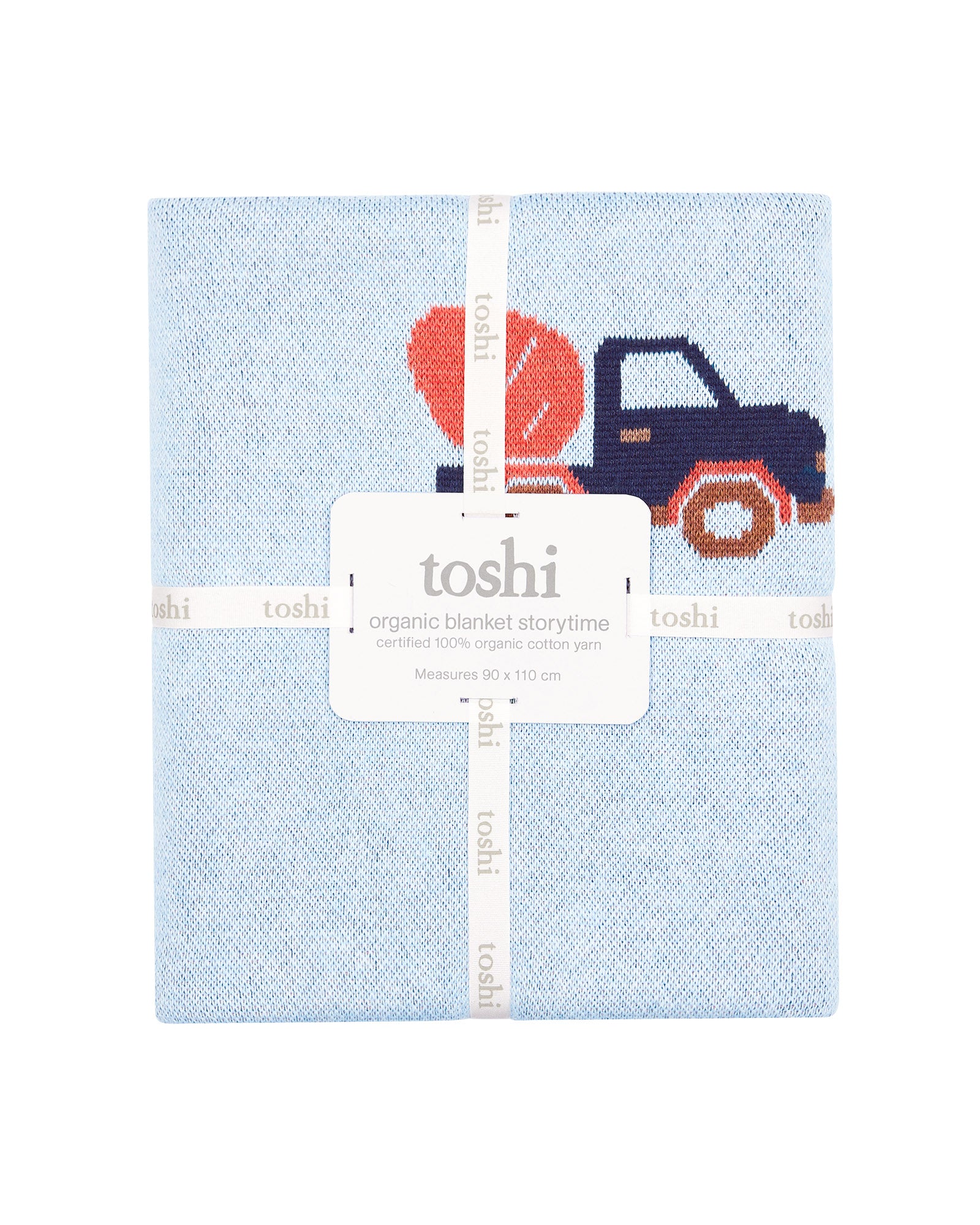 Toshi Organic Blanket Storytime - Mr Cement