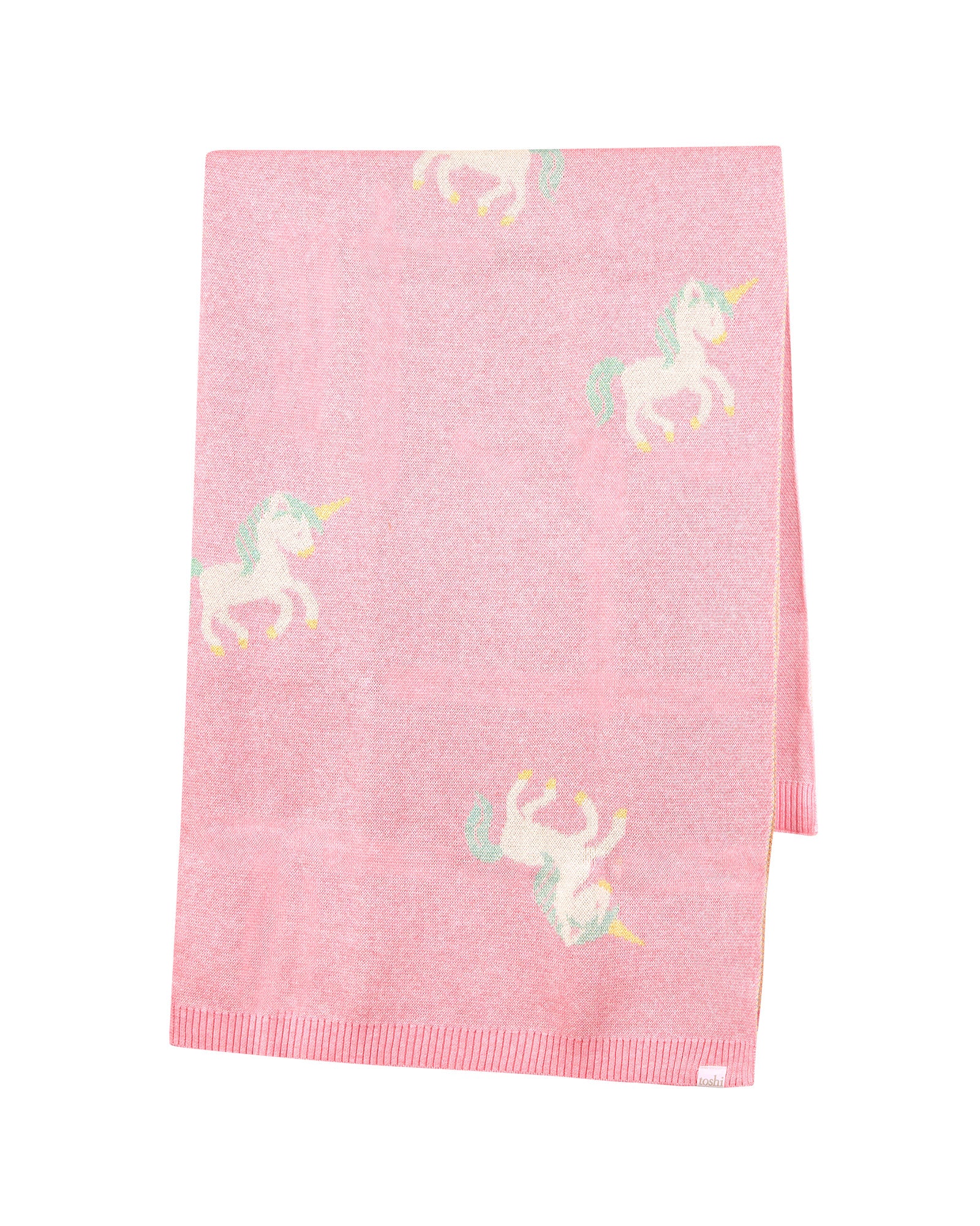 Toshi Organic Blanket Storytime - Unicorn