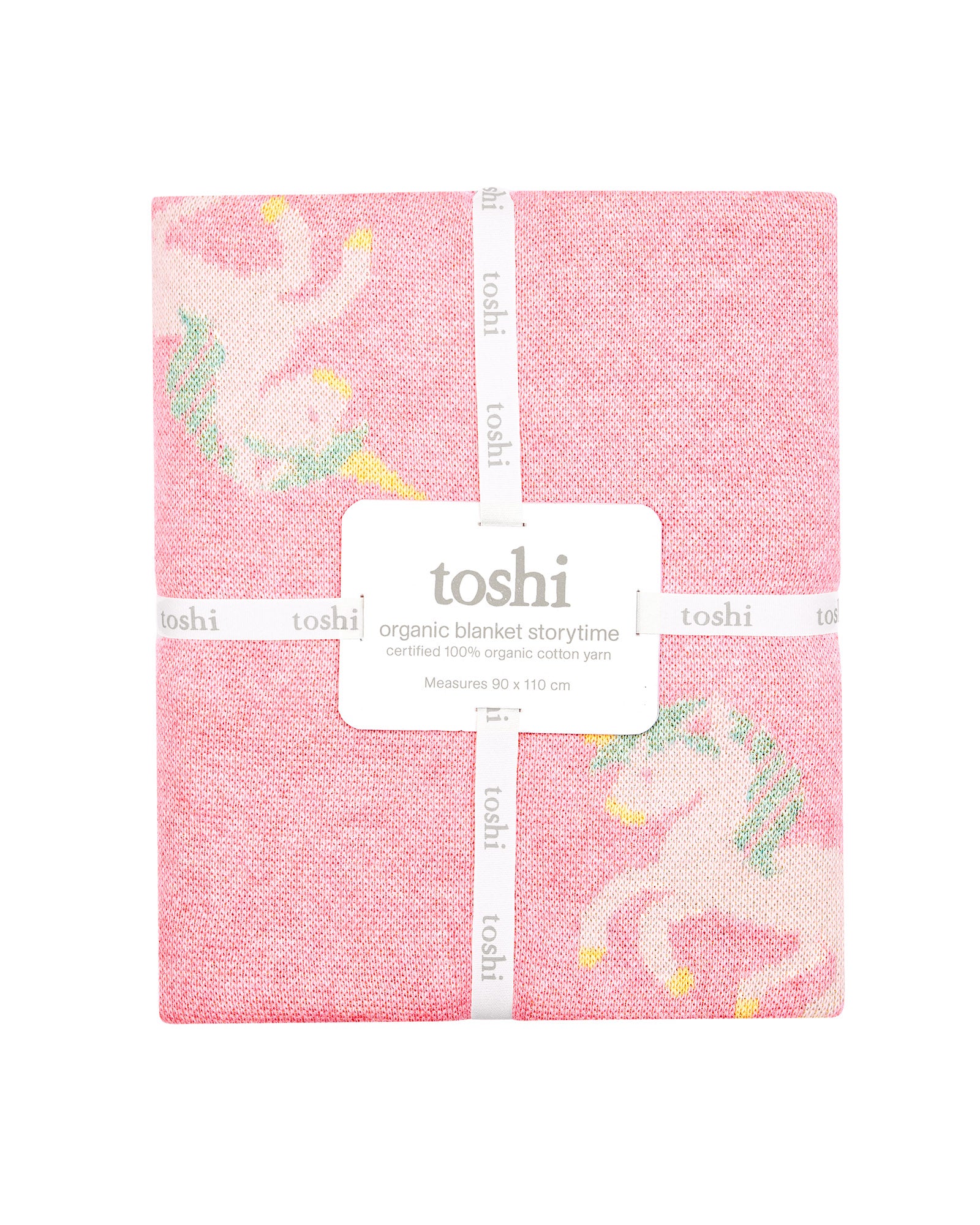 Toshi Organic Blanket Storytime - Unicorn