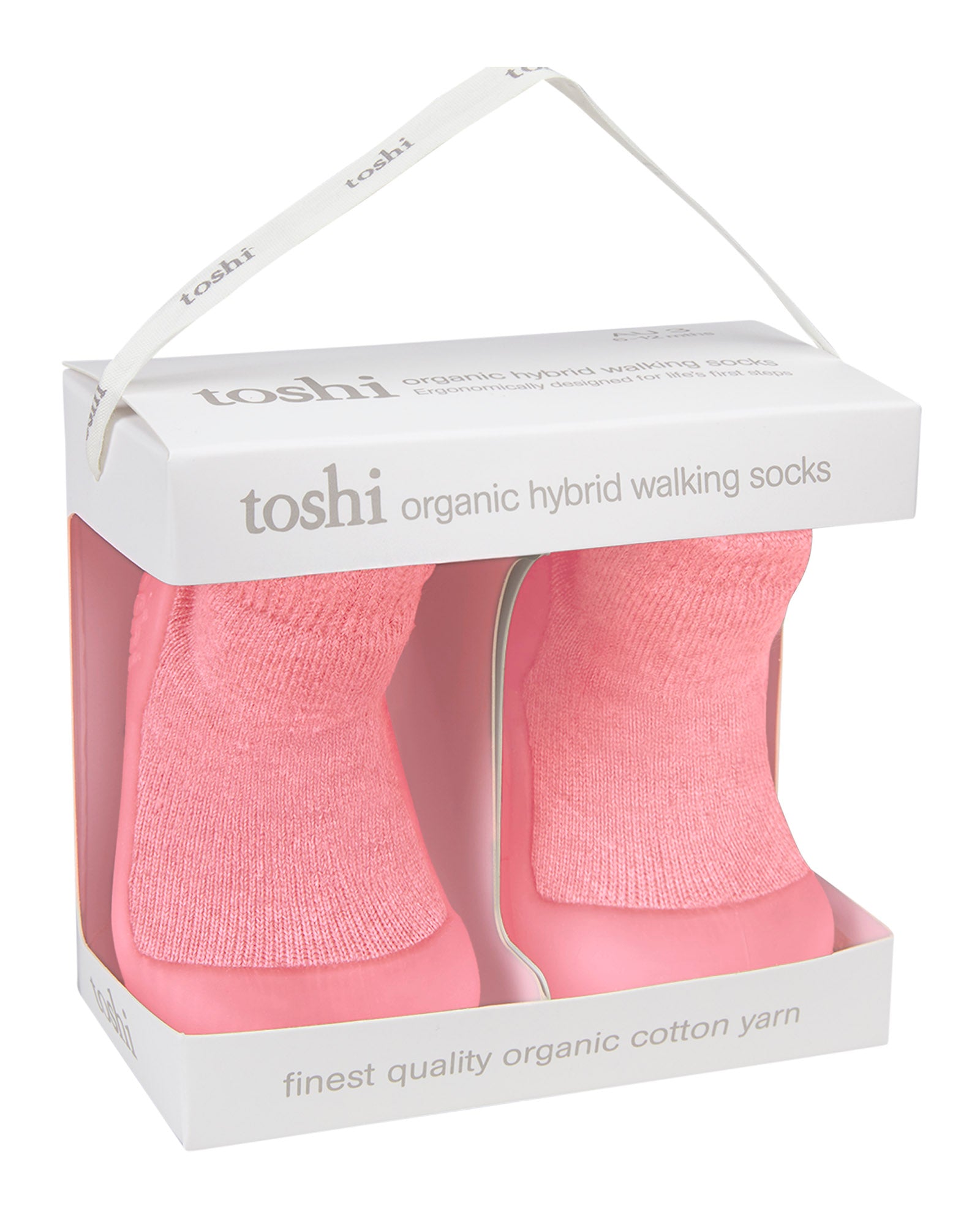 Toshi Organic Hybrid Walking Socks Winter Rose