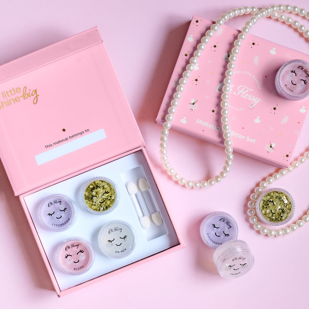 Oh Flossy Ballet Sparkle Makeup & Glitter Set
