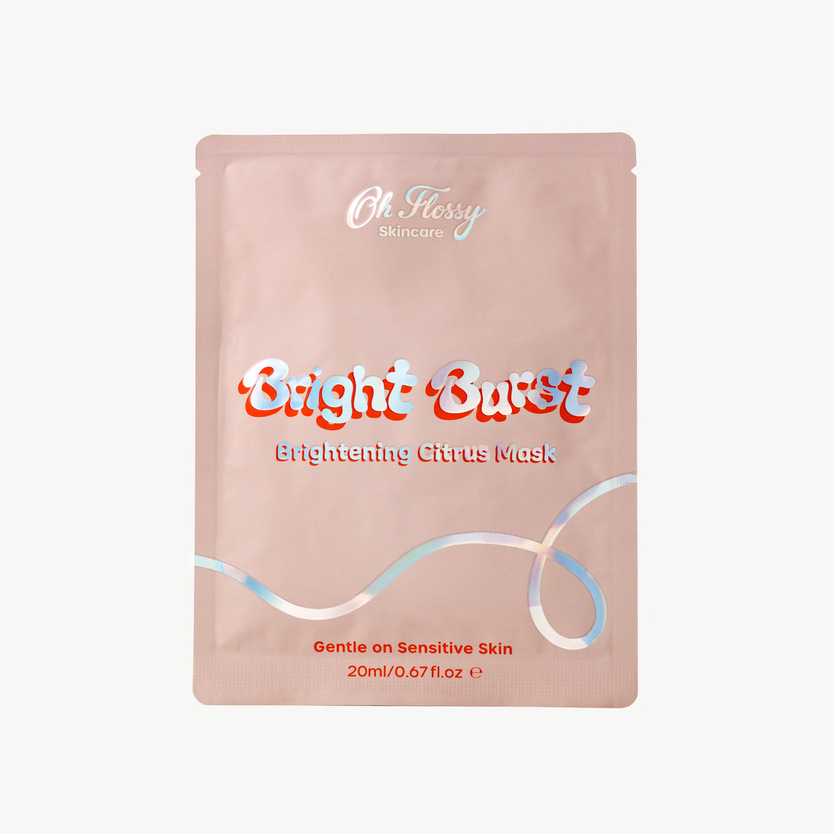 Oh Flossy Skincare Bright Burst Glow Boosting Citrus Mask