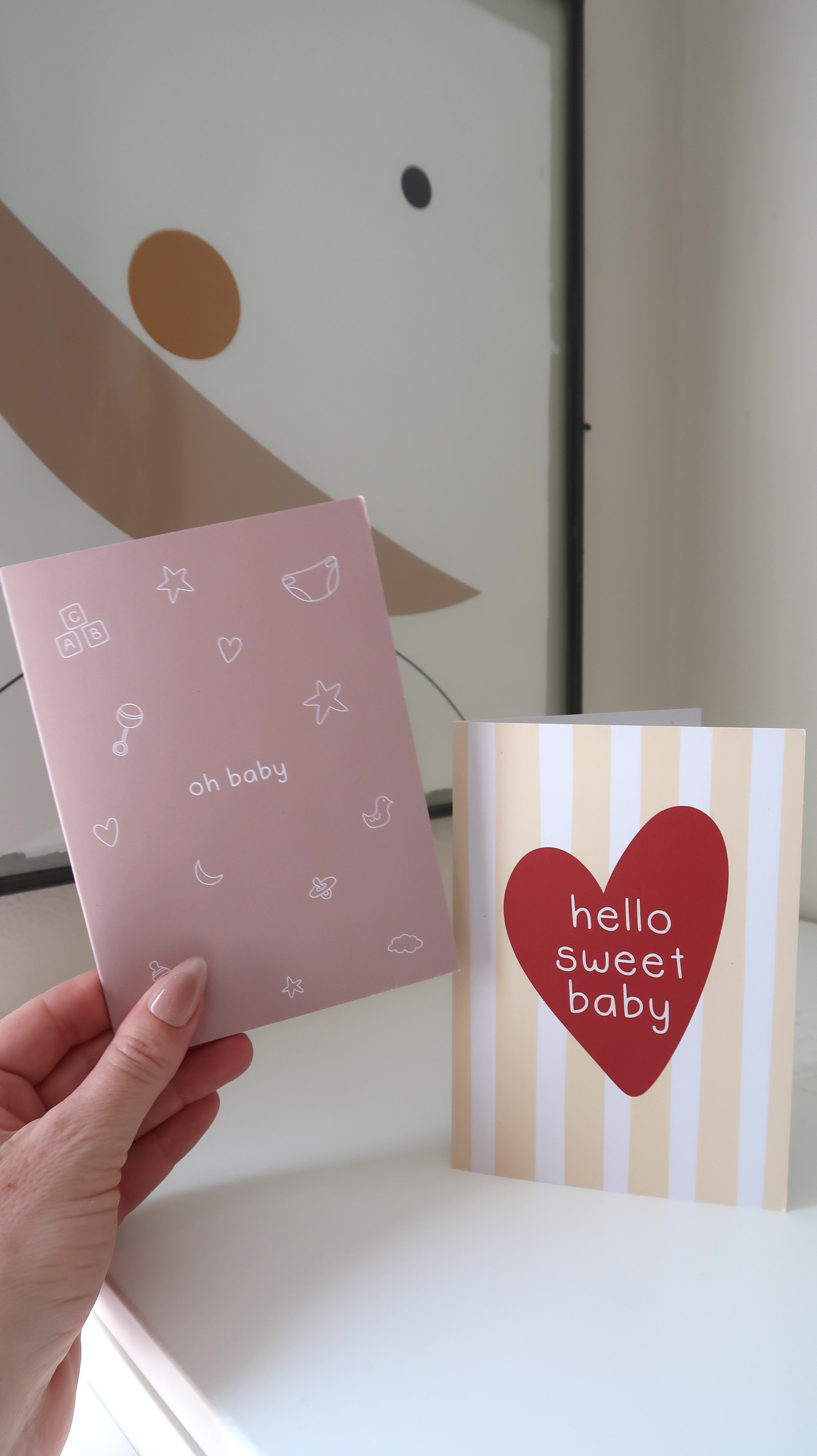 Oh Baby Greeting Card