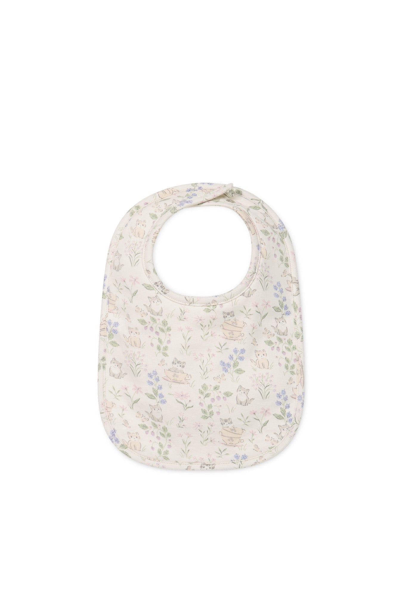 Jamie Kay Organic Bib - Moons Garden Lavender