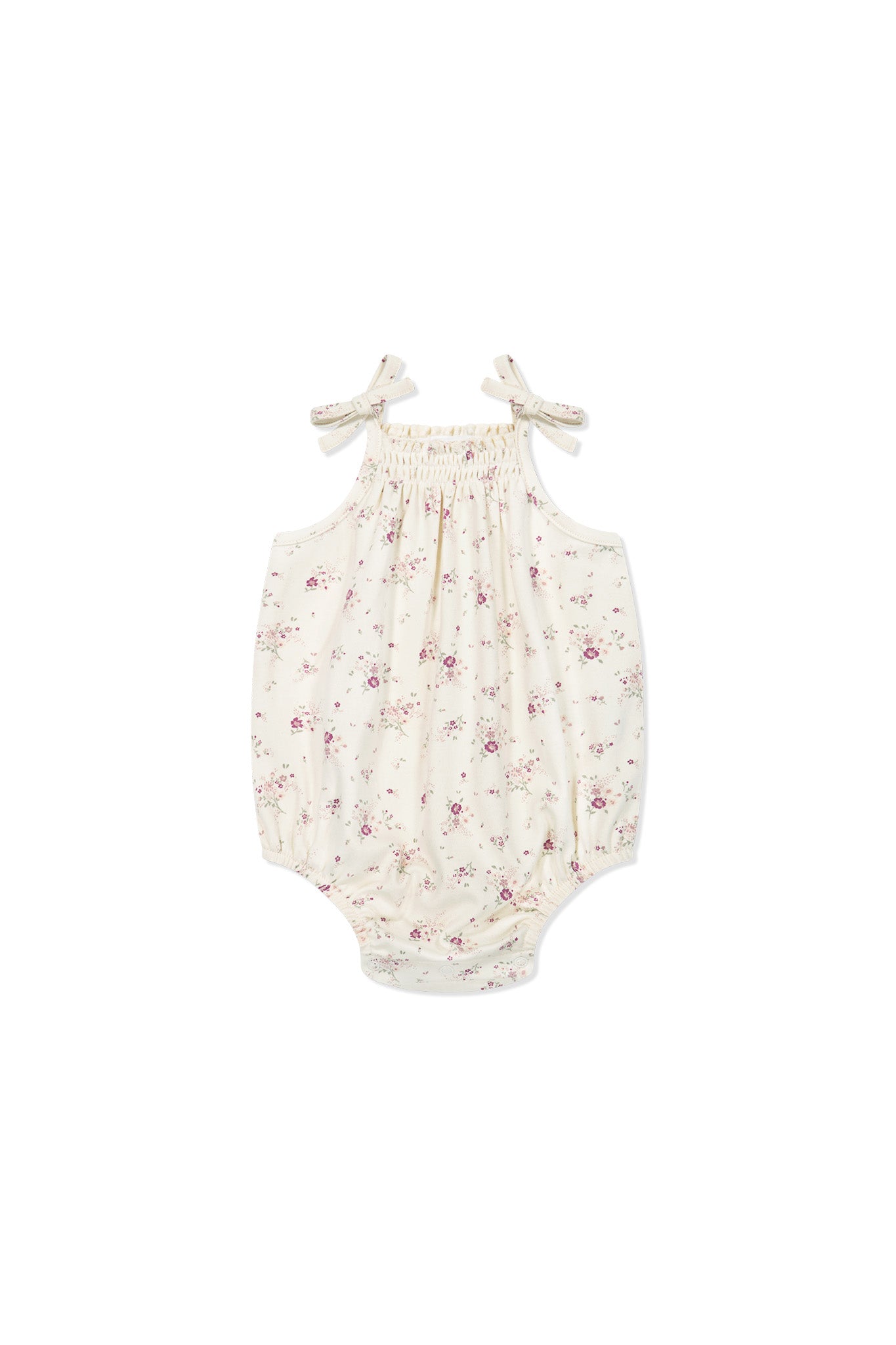 Jamie Kay Organic Cotton Cassie Playsuit - Sweet William Floral