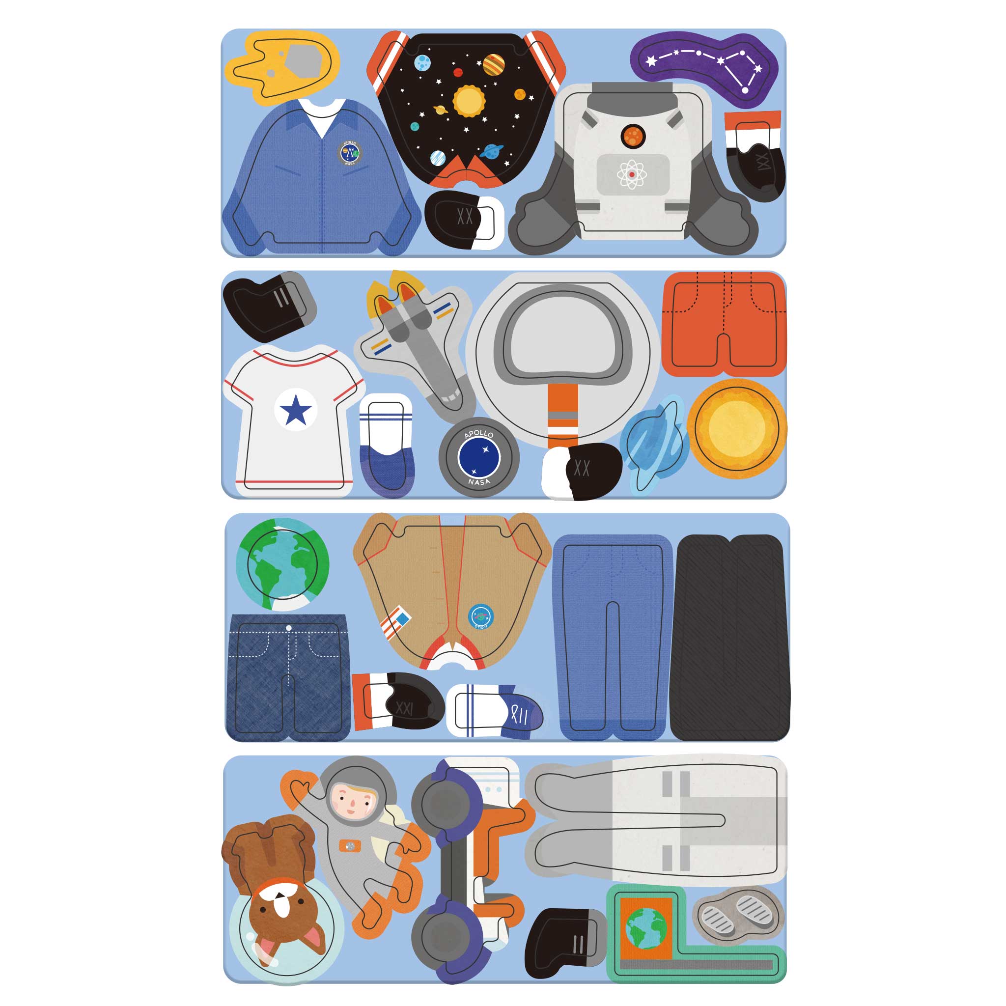 mierEdu Travel Magnetic Box Space Adventurers