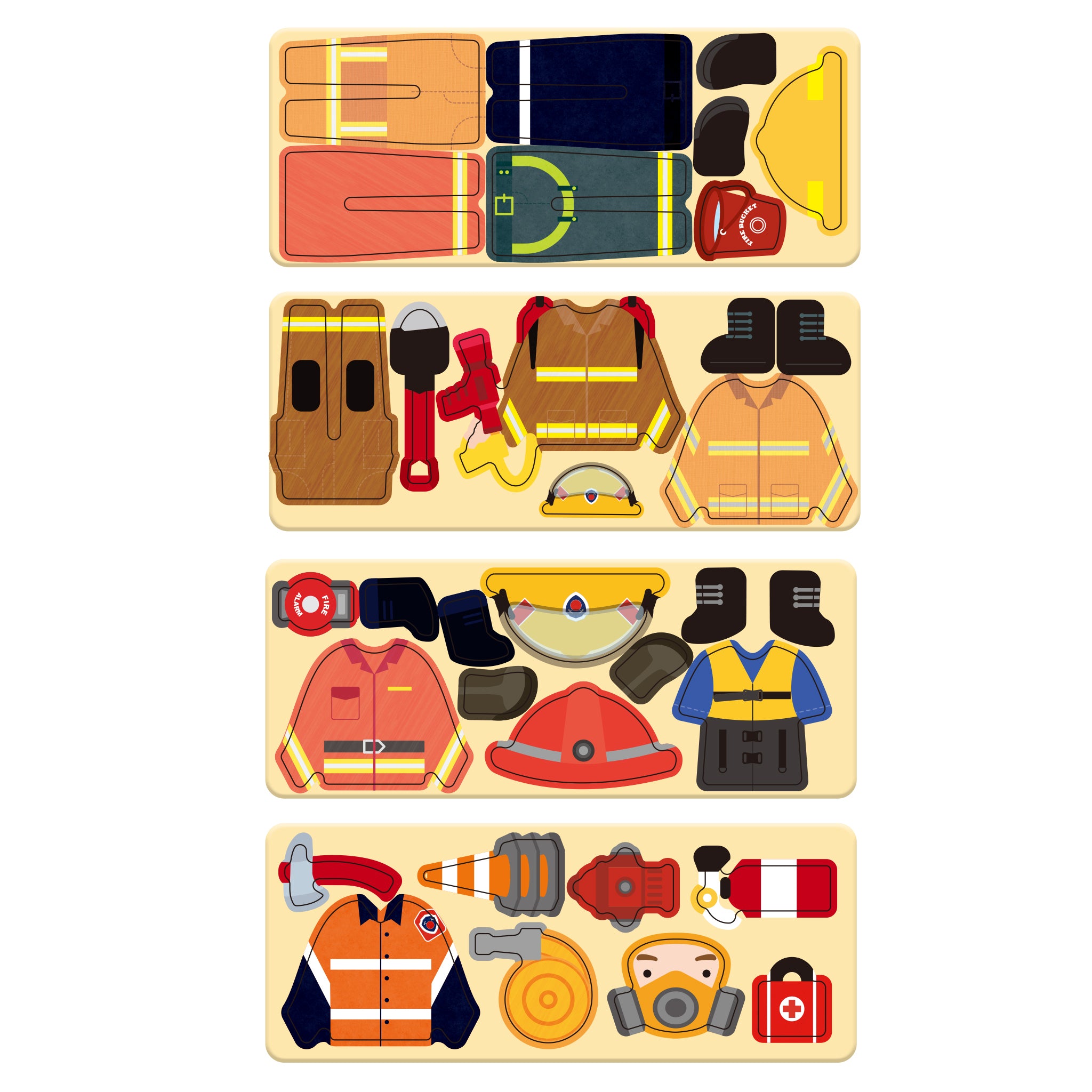 mierEdu Travel Magnetic Box Firefighter