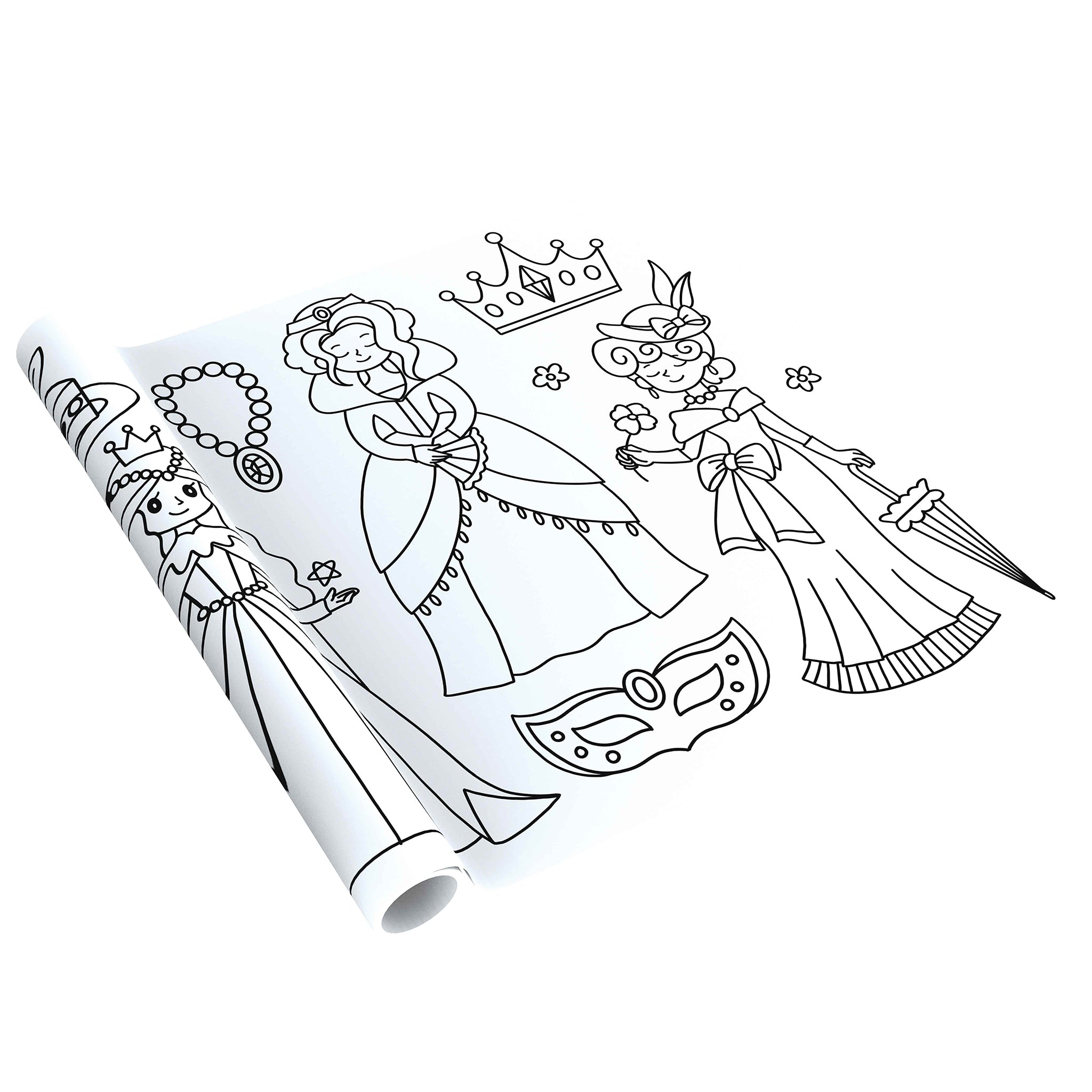 mierEdu Giant Colouring Scroll Princess
