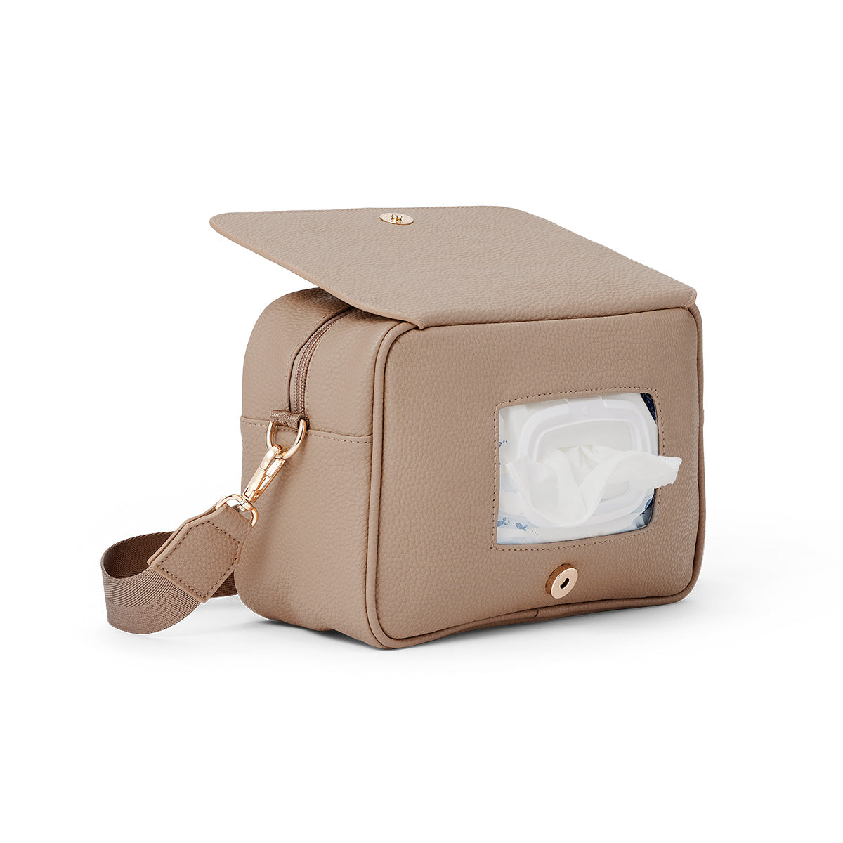 Pretty Brave Harper Cross Body Bag Natural Pebbled