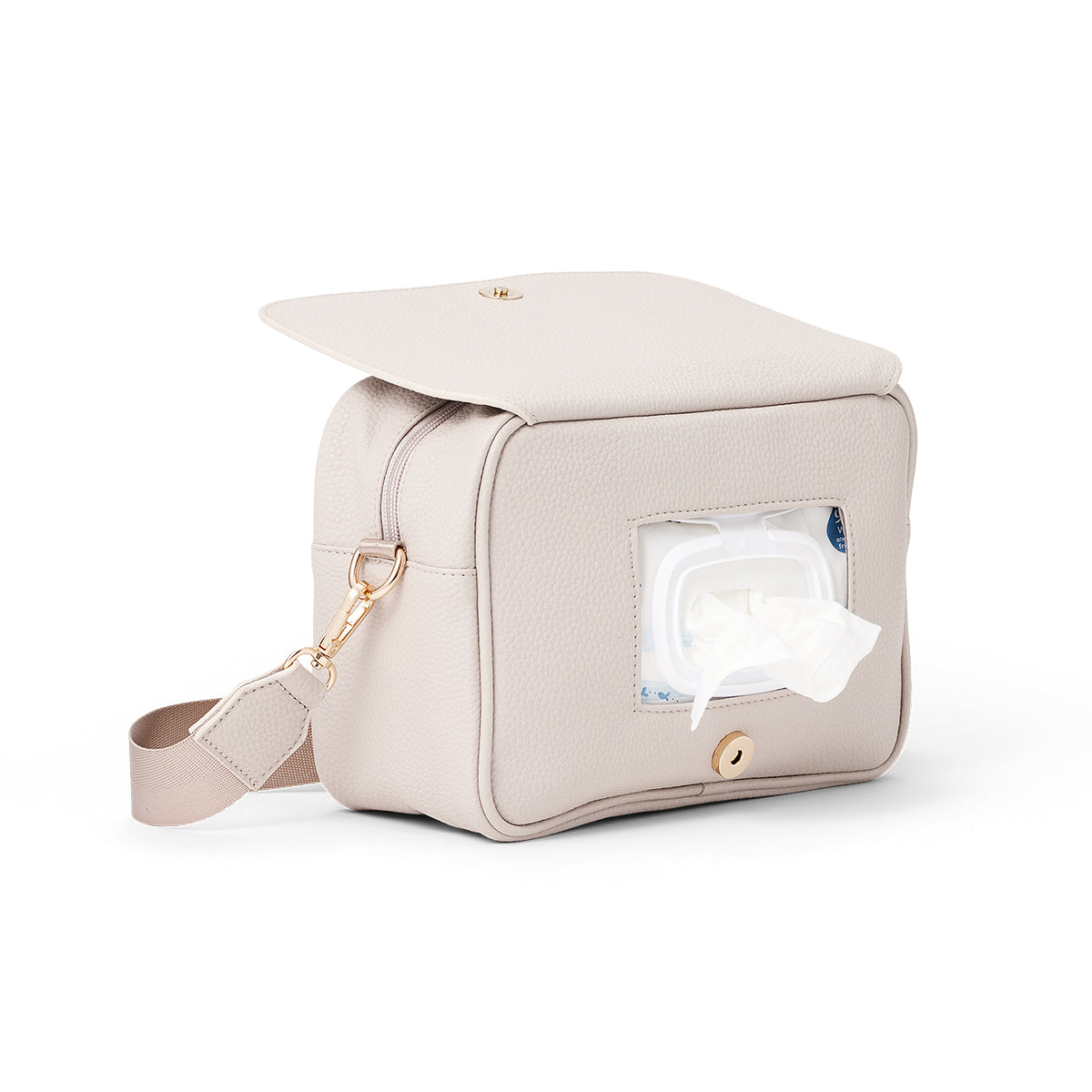 Pretty Brave Harper Cross Body Bag Stone Pebbled