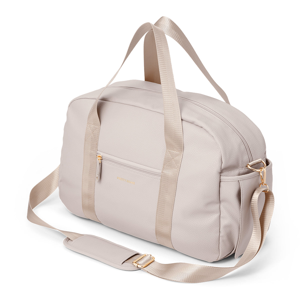 Pretty Brave Stella Baby Bag Stone Pebbled