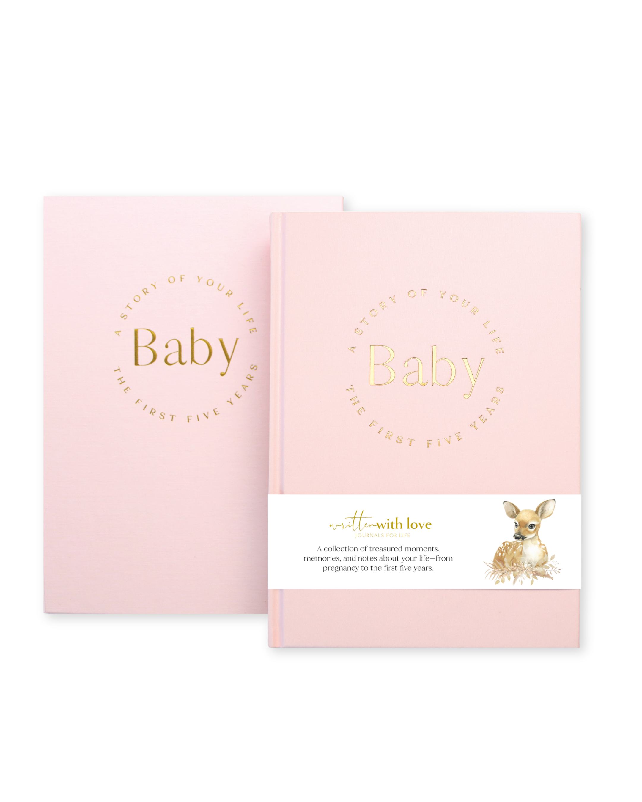 Written with Love Baby Memory Book with Keepsake Box - Pregnancy to 5yrs