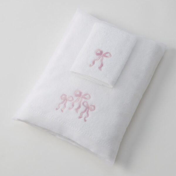 Baby Bath Towel & Matching Face Washer Gift Set