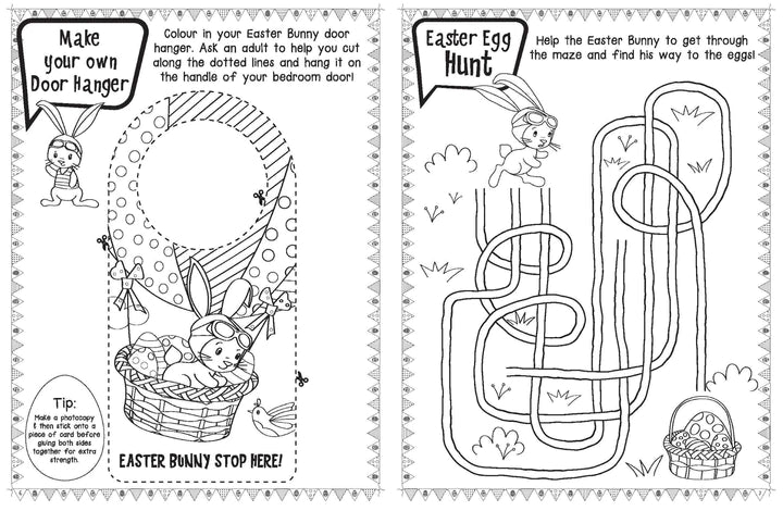 The Easter Bunny Comes to Australia - Deluxe Colouring Book