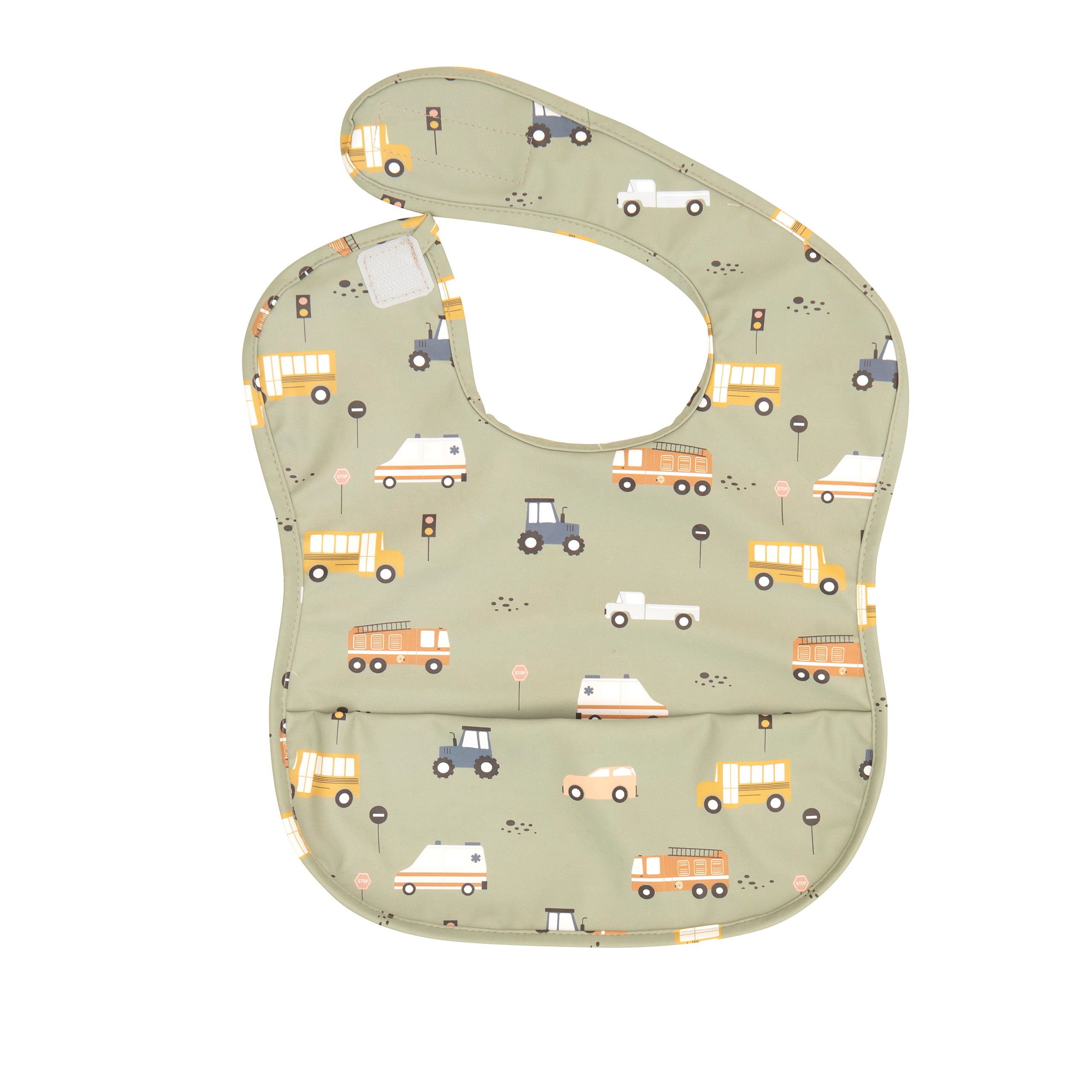 All4Ella Velcro Bib with Pocket