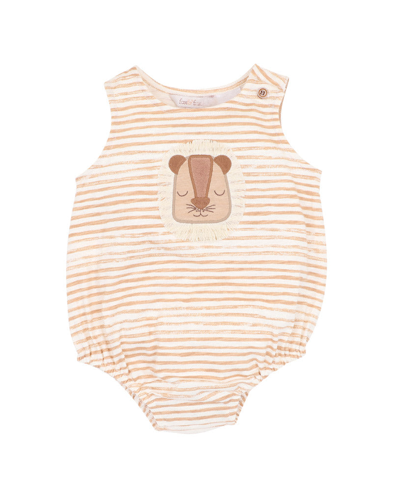 Fox & Finch Lion Face Bodysuit - Last One