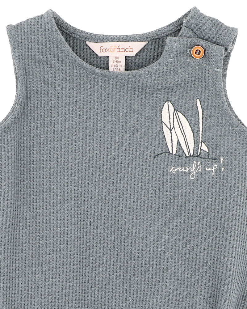 Fox and Finch Surfs Up Sufrboards Bodysuit