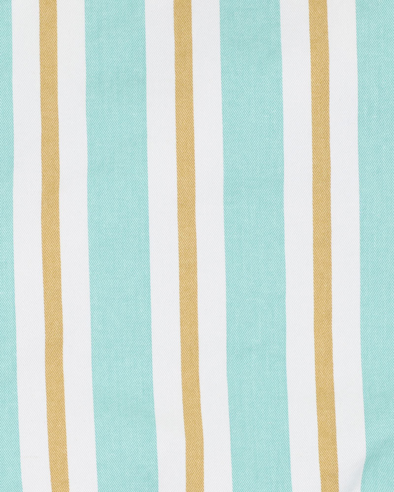 Fox and Finch Surfs Up Stripe Overalls