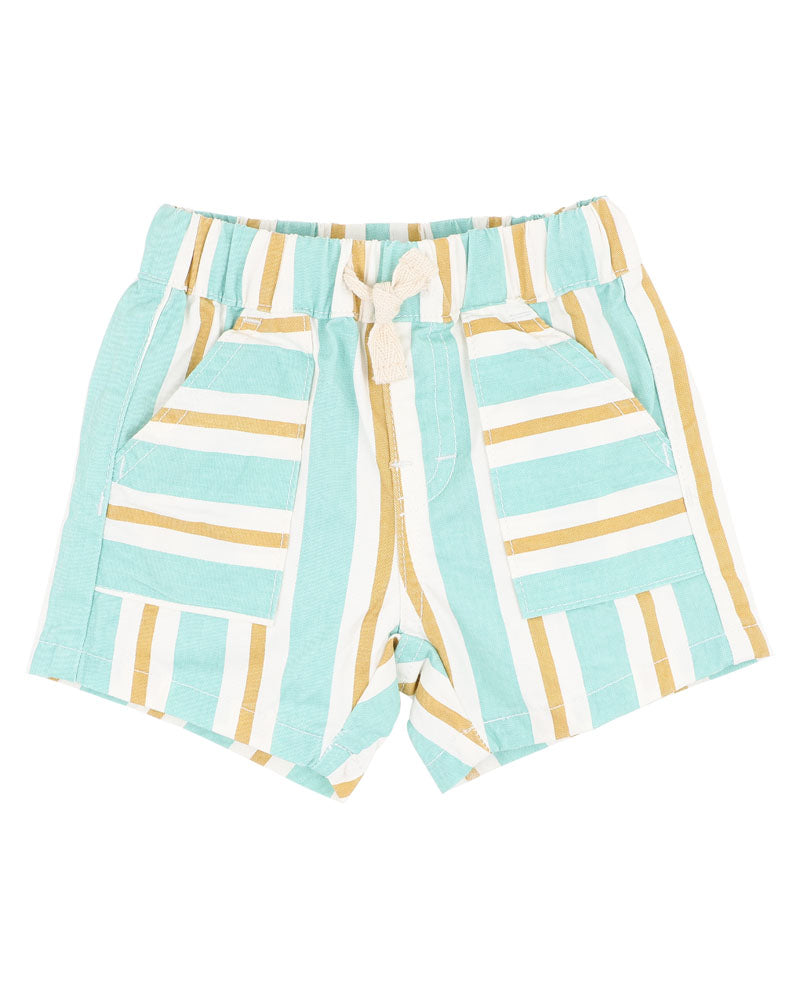 Fox and Finch Surfs Up Stripe Shorts