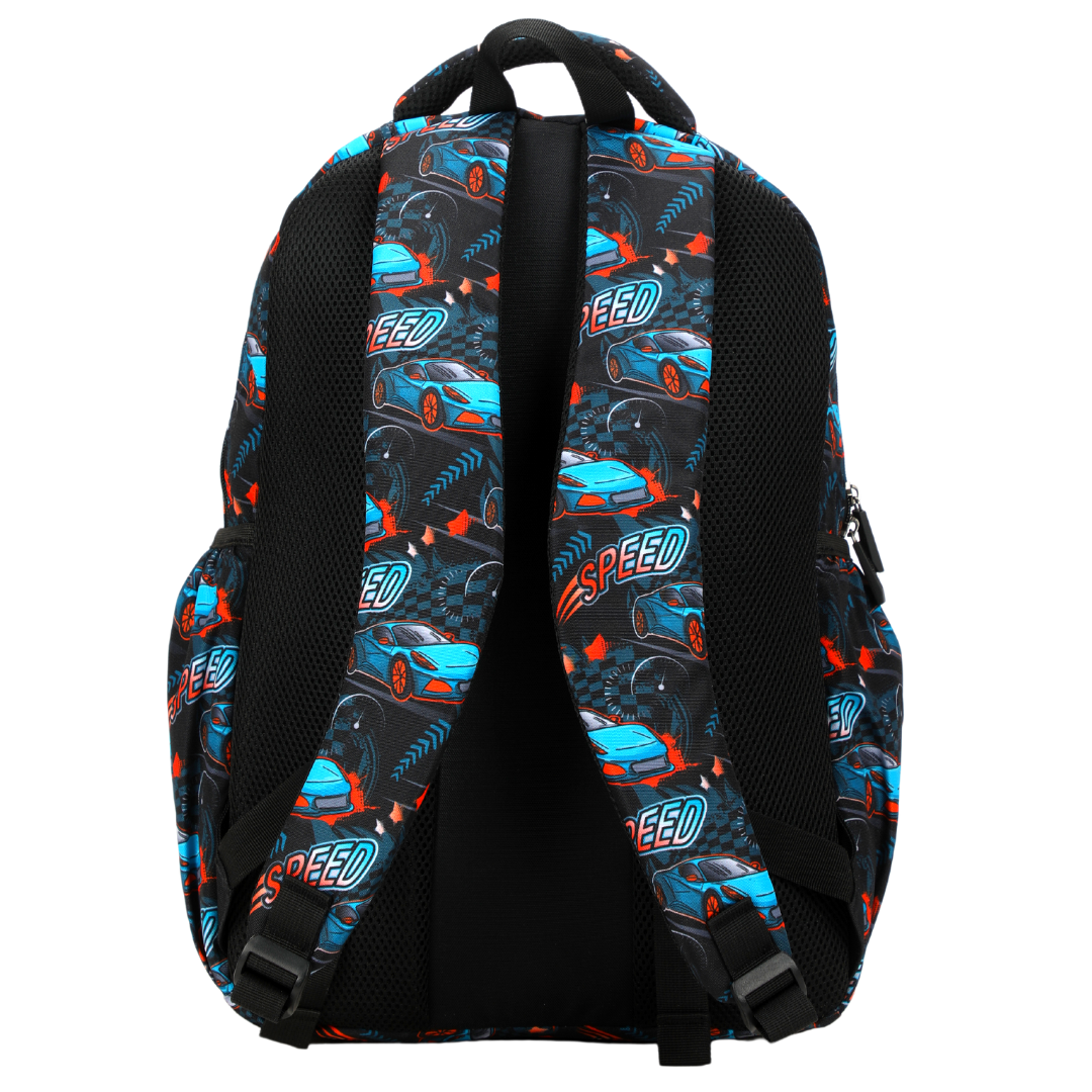 Alimasy Racing Cars Large School Backpack