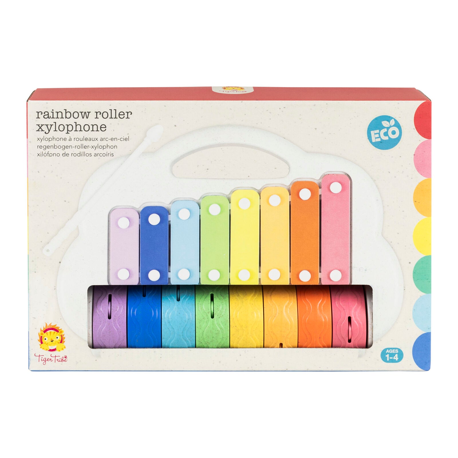 Tiger Tribe Rainbow Roller Xylophone