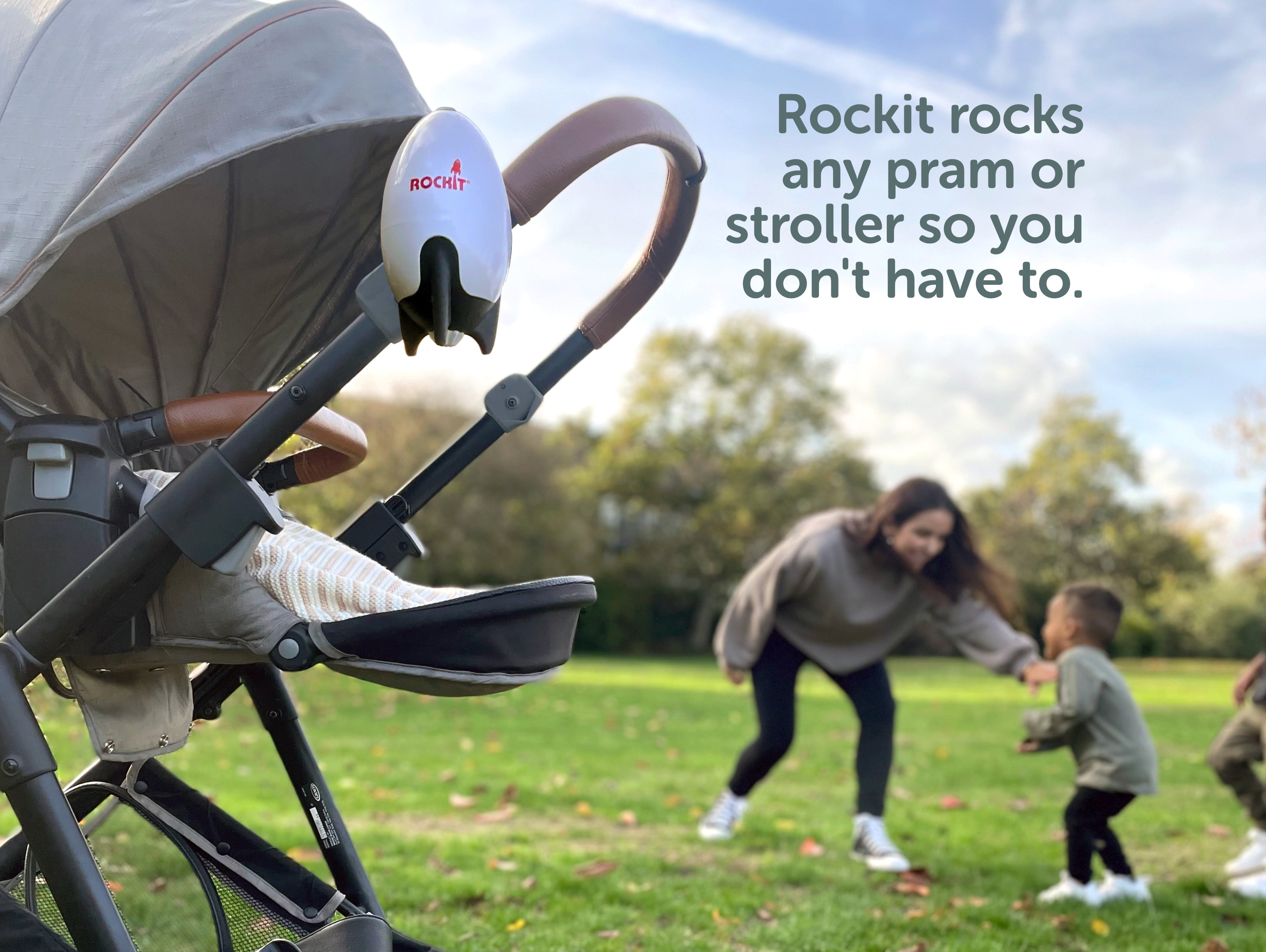 The Rockit Stroller Rocker Rechargeable Version