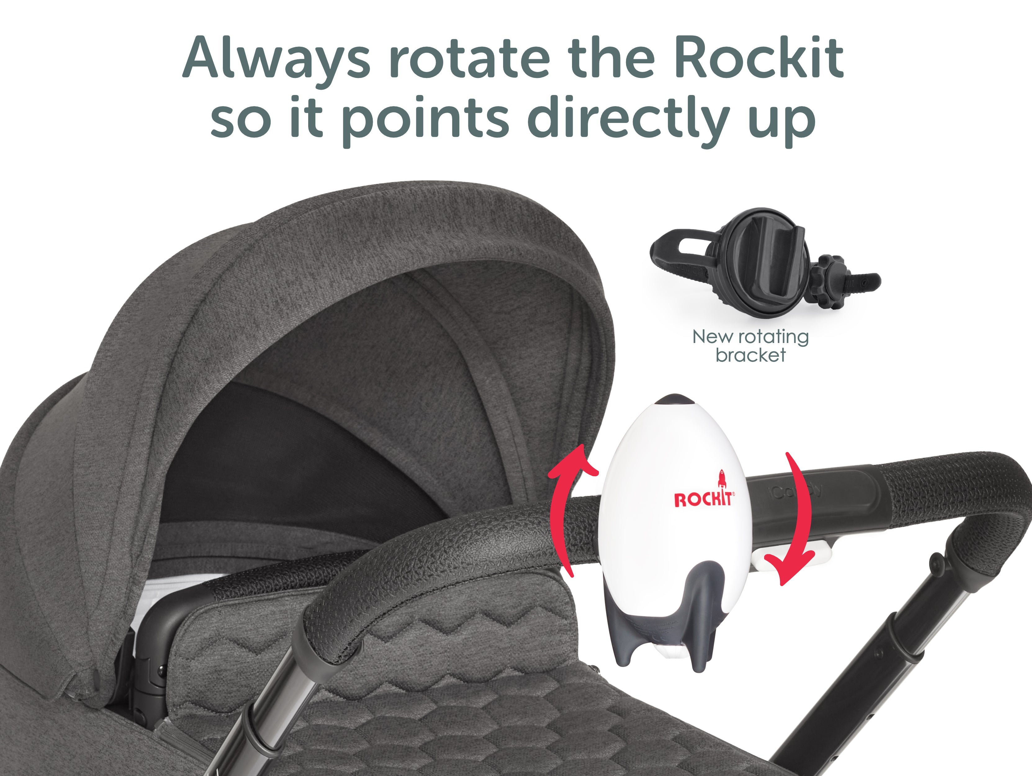 The Rockit Stroller Rocker Rechargeable Version