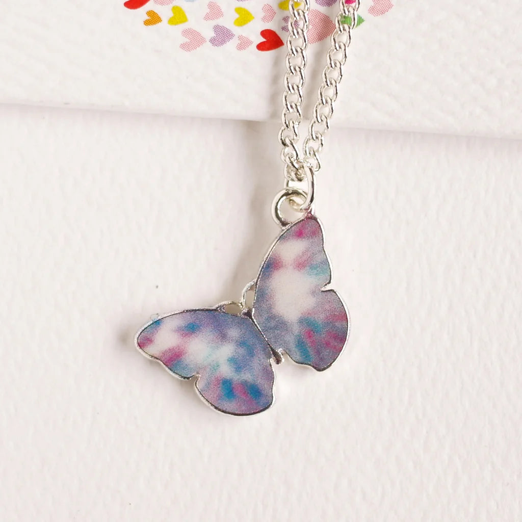 Lauren Hinkley Purple Butterfly Magic Necklace