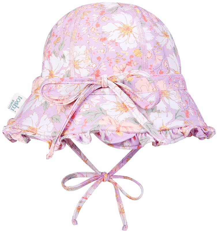 Toshi Baby Swim Bell Hat - Dahlia