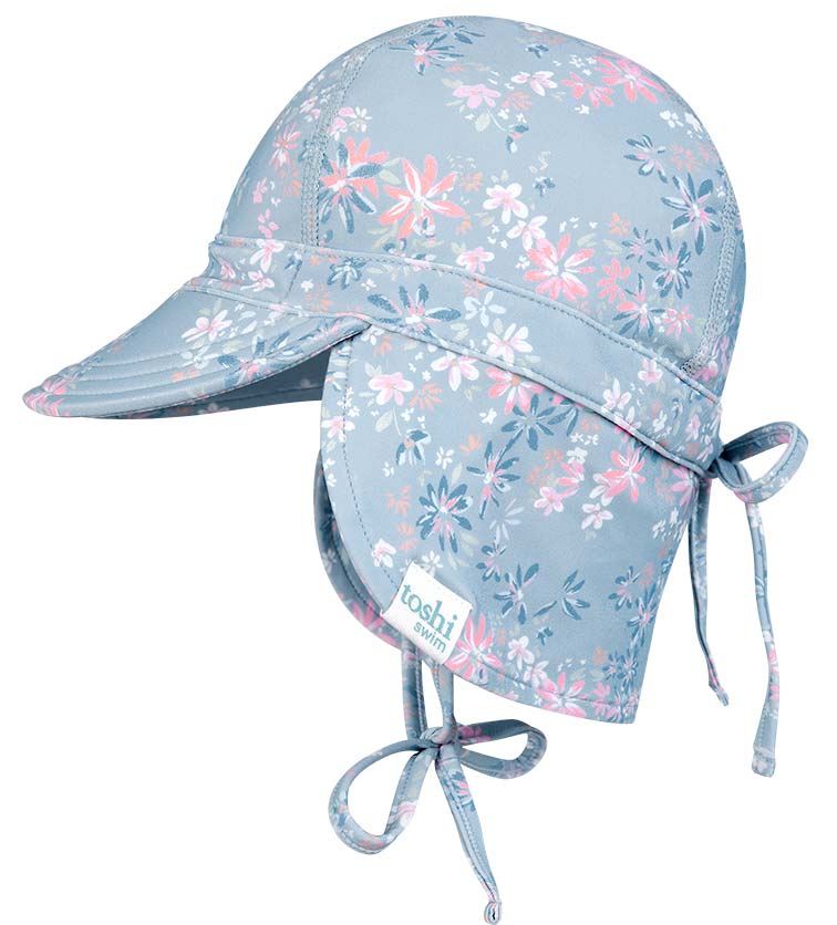 Toshi Swim Flap Cap Hat - Athena Dusk