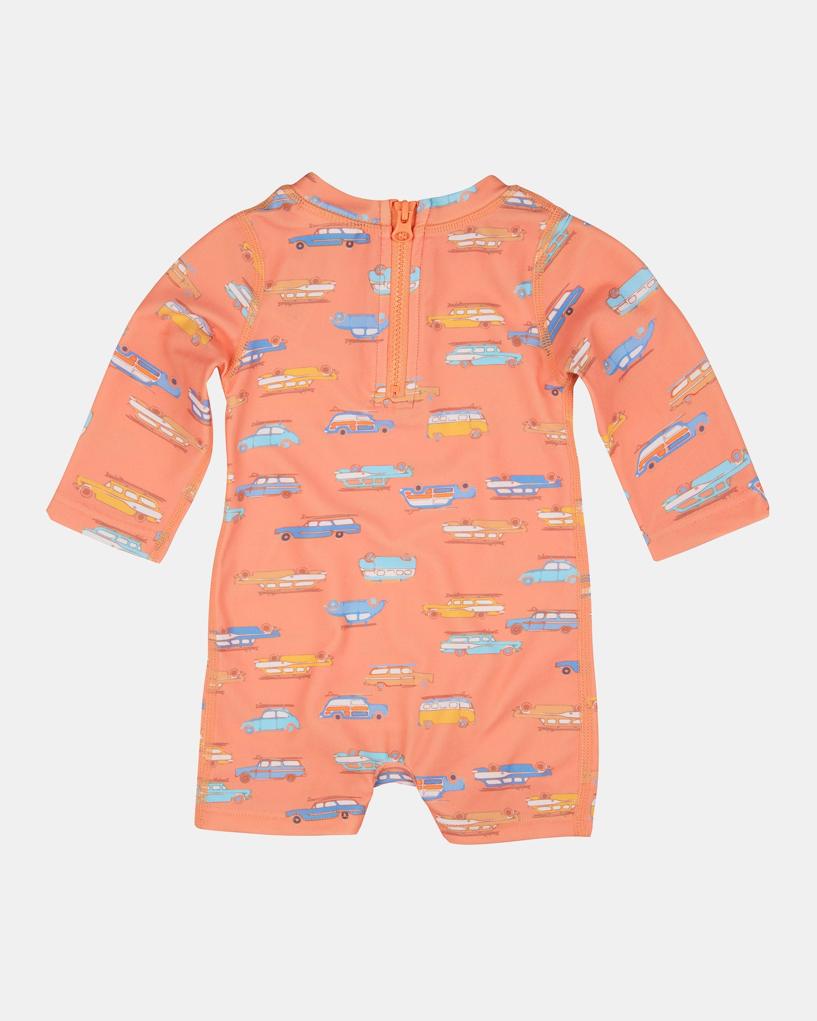 Toshi Swim Baby Onesie Long Sleeve Classic - Surfs Up