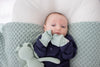 Snuggle Hunny Sage Organic Cotton Rib Mittens