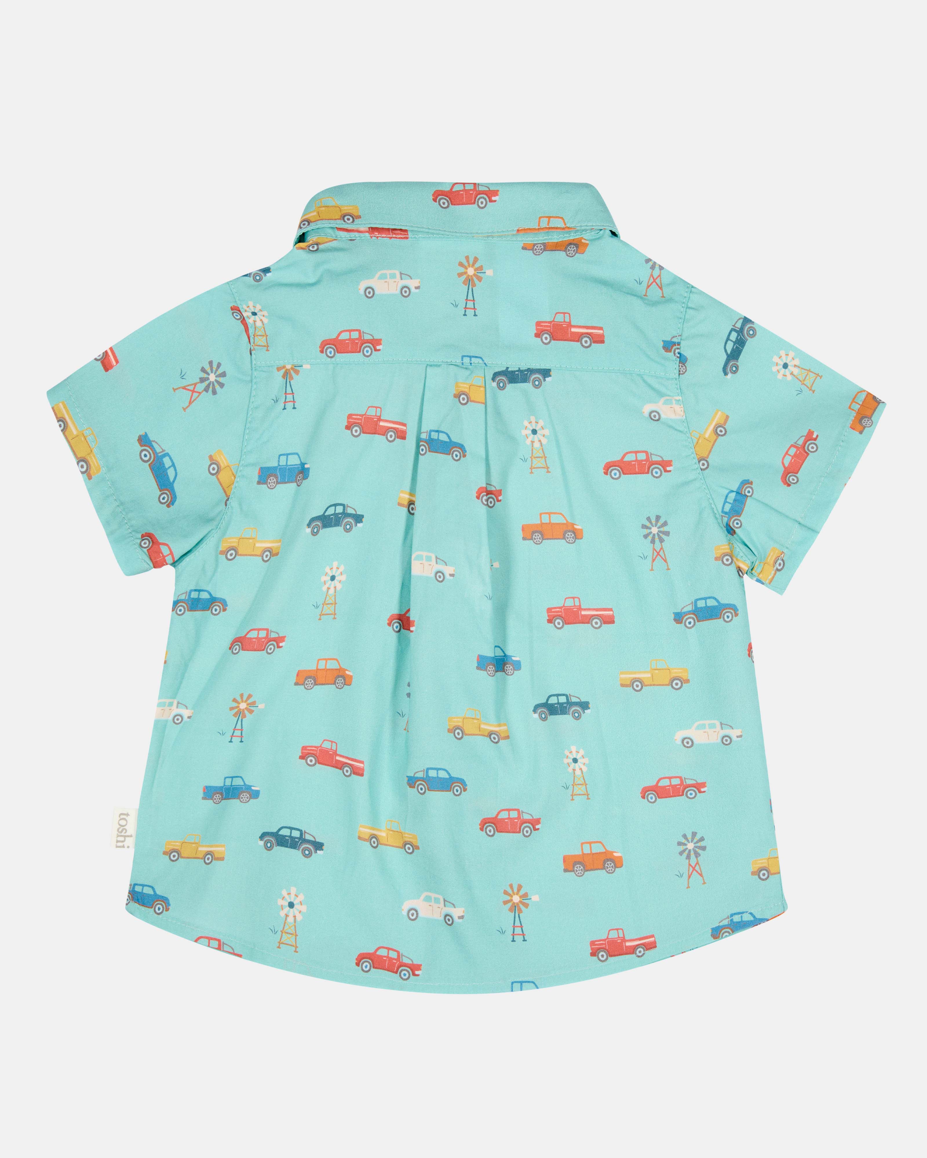 Toshi Shirt Banjo - Utes Teal