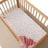 Snuggle Hunny Butterfly Organic Fitted Cot Sheet