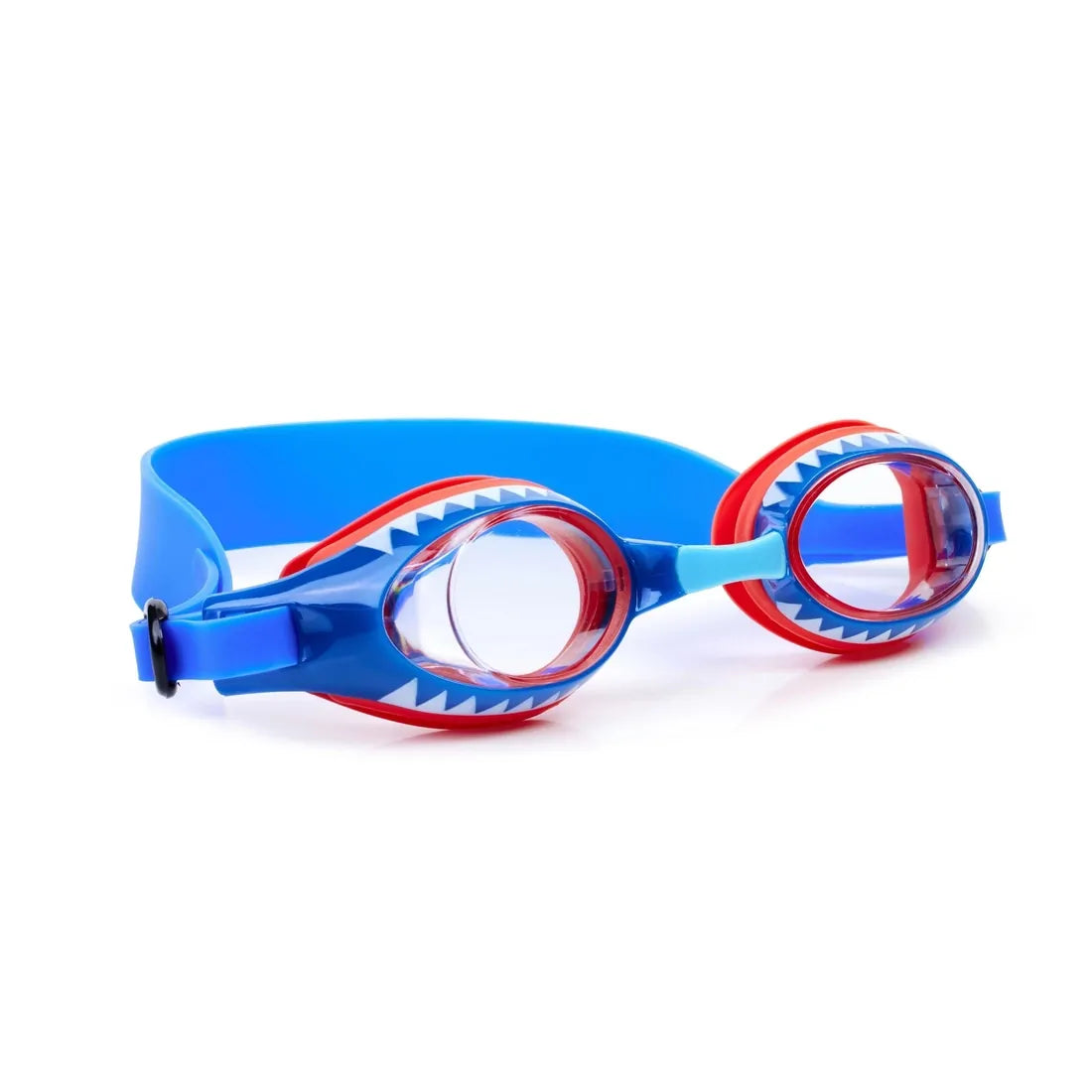 Aqua2ude Shark Print Red Goggles 6+ yrs