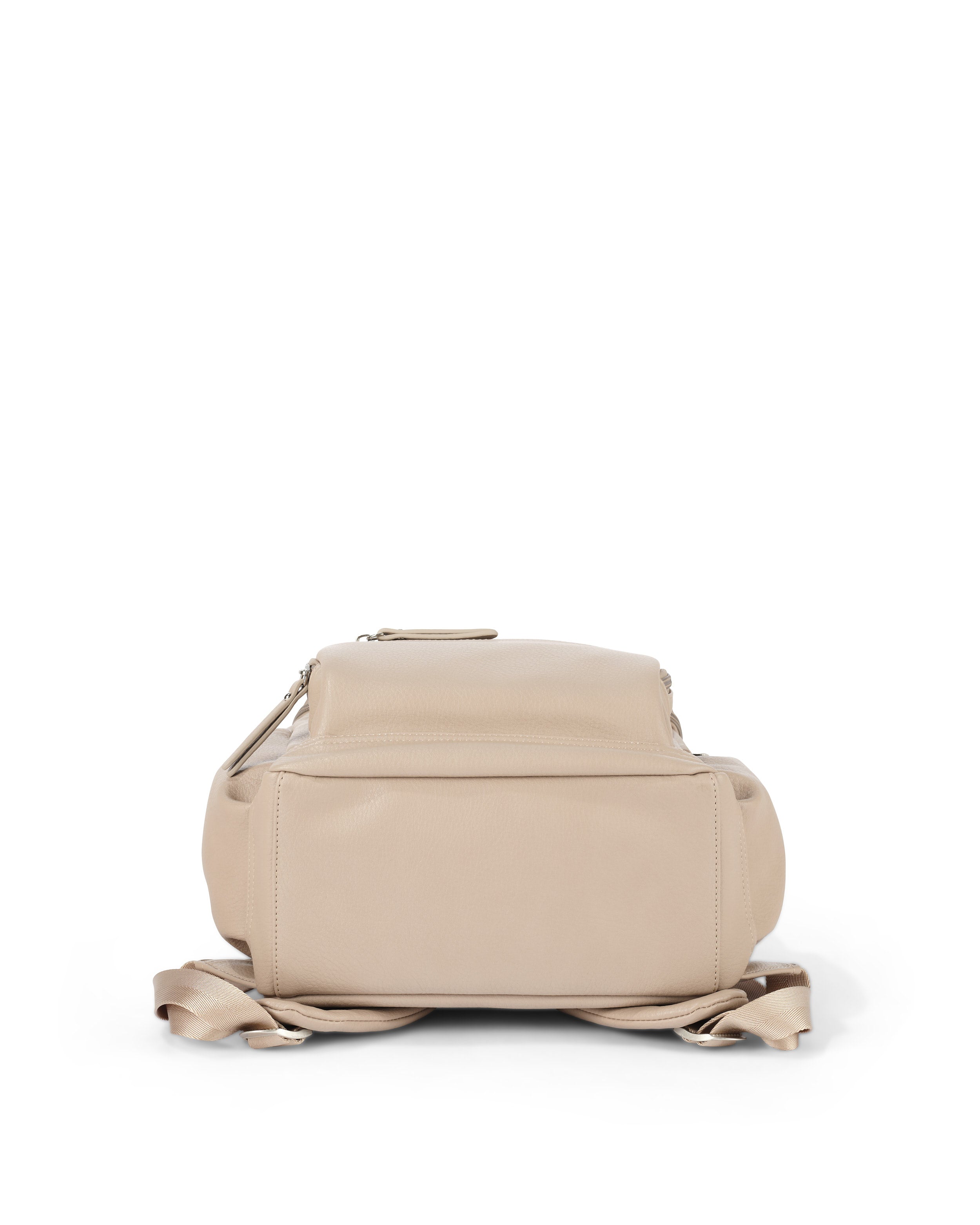 OiOi Signature Mini Backpack - Oat Vegan Leather